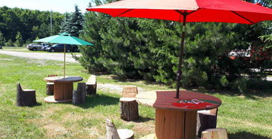 Aire de pique-nique et de détente